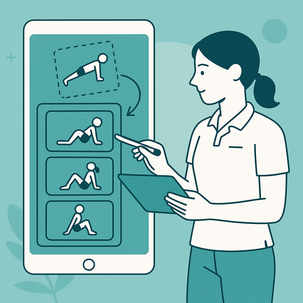 PhysioPlan App Interface